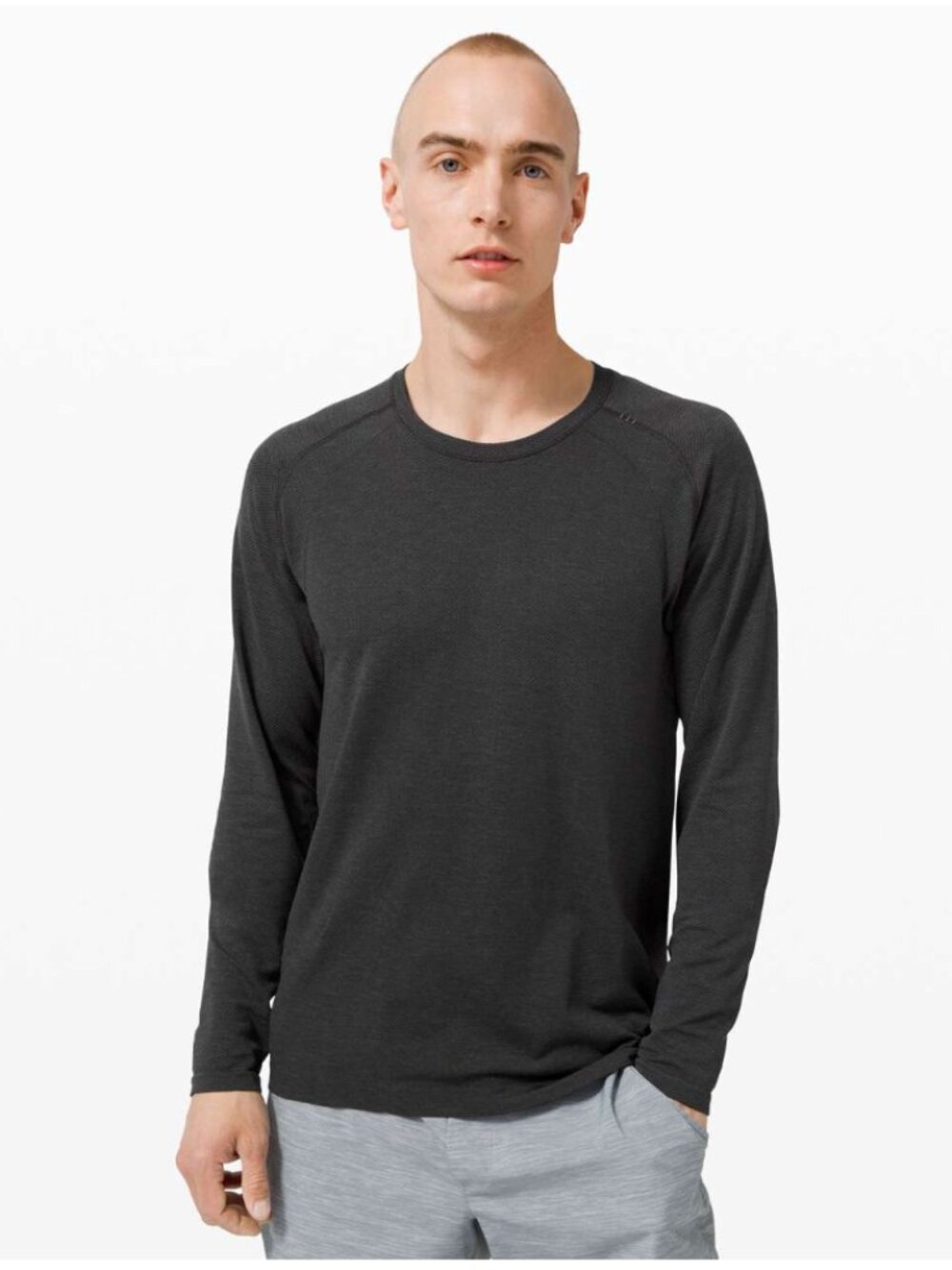 Lululemon Metal Vent Tech Long Sleeve Shirt 2.0 Grey Large